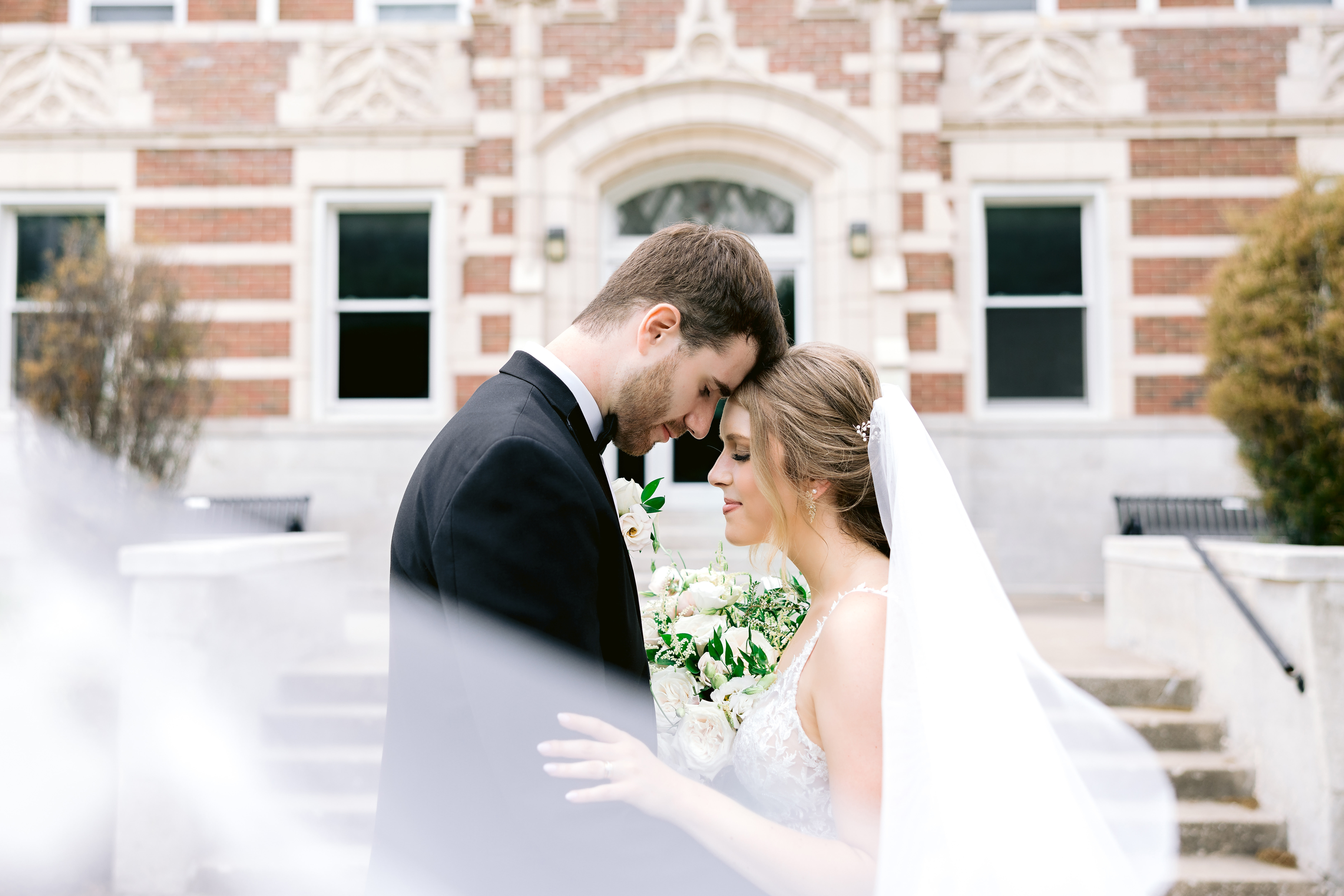 bride and groom portrait photography, wedding