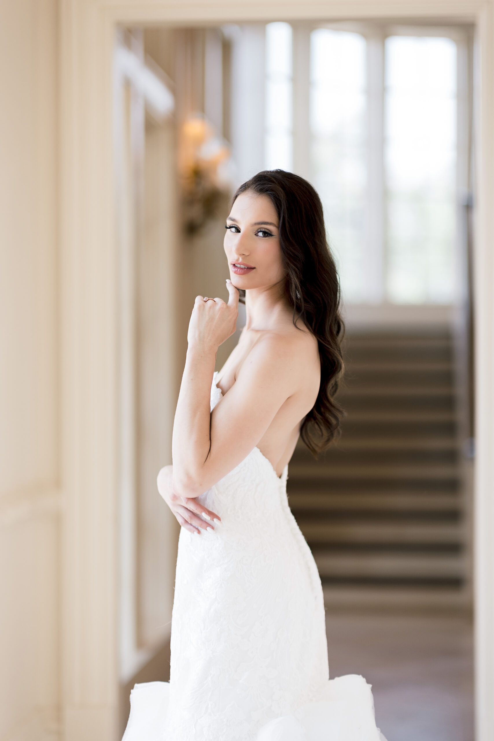 Elegant and Modern Bridal Portrait by Tatyana Zadorin Photography