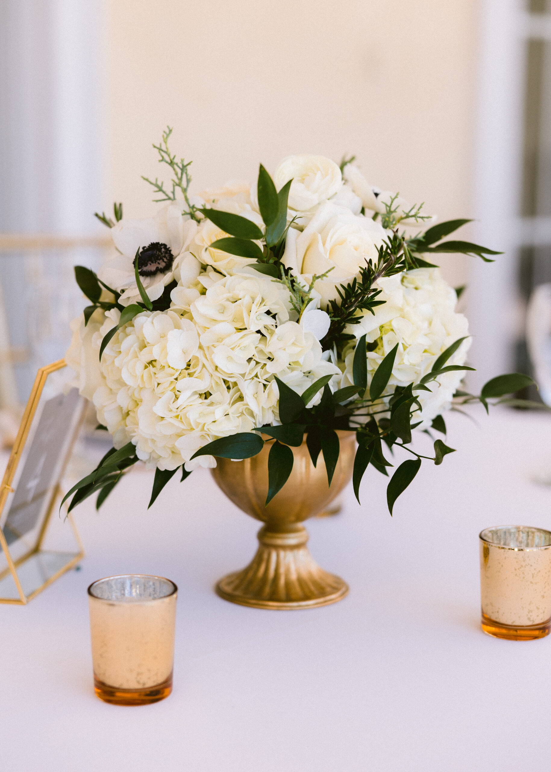 Table center pieces photographed by Tatyana Zadorin Photography